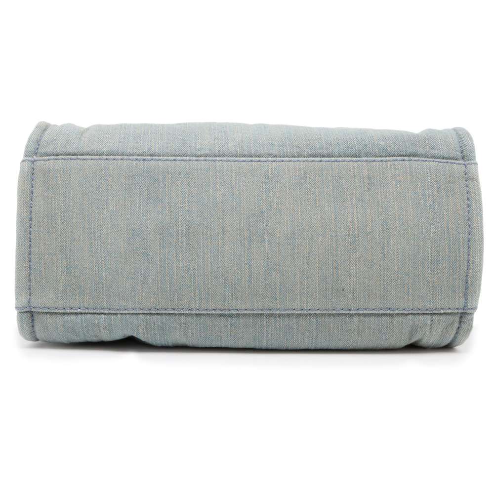Chanel Deauville Light Blue AS3257 Denim Size Small