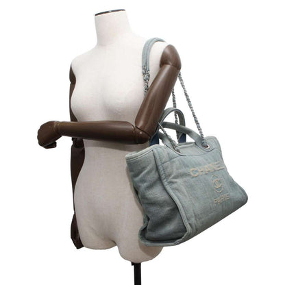 Chanel Deauville Light Blue AS3257 Denim Size Small
