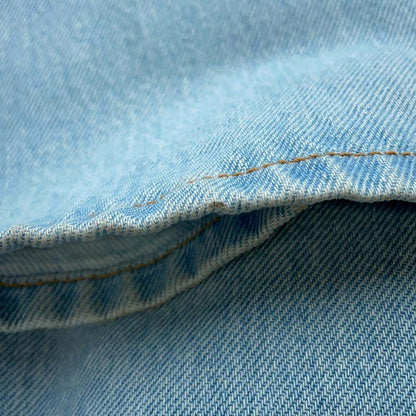 Chanel Gradation Wide Denim Pants Size 36 Blue P76361 Cotton100%