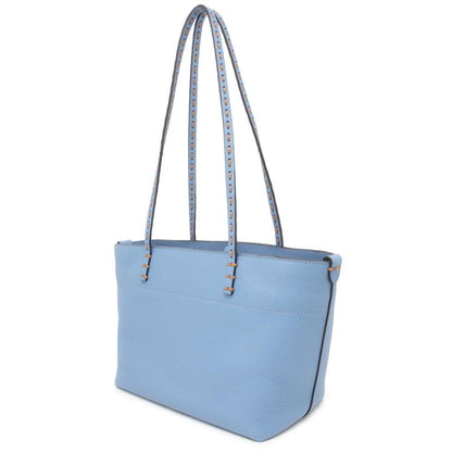 FENDI roll Blue 8BH424 Leather Size Small