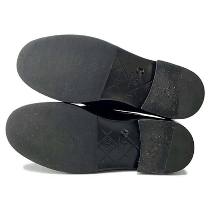 Chanel CC turnlock Matelasse loafers Black G36646 Lambskin Size 38C