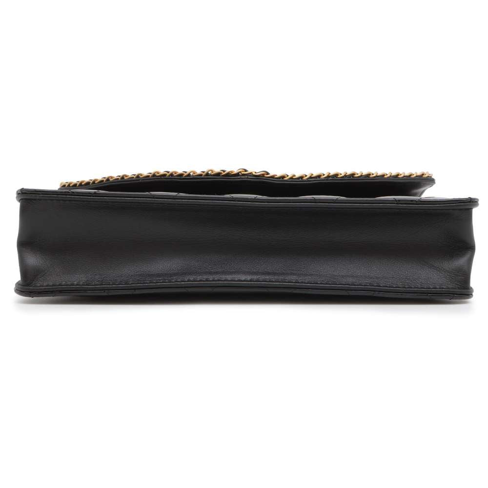 Chanel Matelasse ChainShoulder Bag Black AS4900 Patent Leather