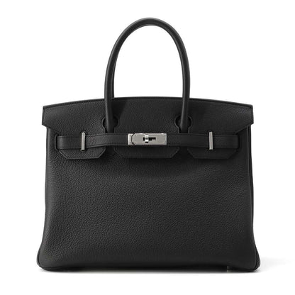 HERMES Birkin Black Togo Leather Size 30