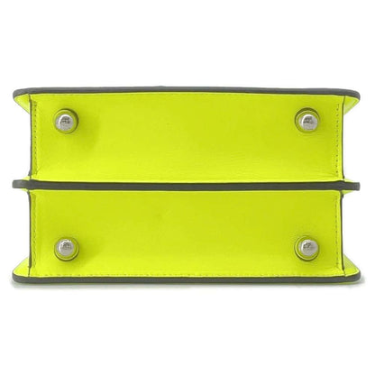 FENDI Peekaboo I See You Marc Jacob Collaboration Yellow 8BN335 Leather Size Petit