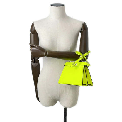 FENDI Peekaboo I See You Marc Jacob Collaboration Yellow 8BN335 Leather Size Petit