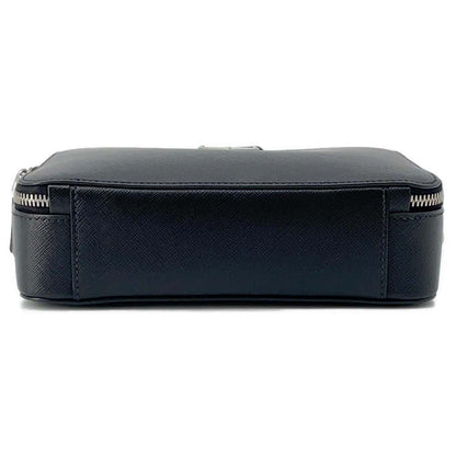 PRADA Saffiano Leather2wayShoulder Bag Black 2VH069 Leather