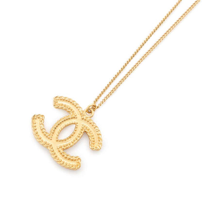 Chanel CC Logo Necklace A60024 Metal
