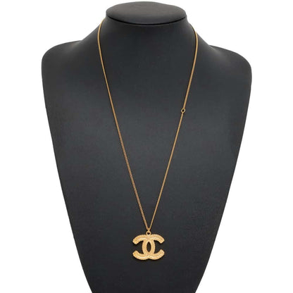 Chanel CC Logo Necklace A60024 Metal