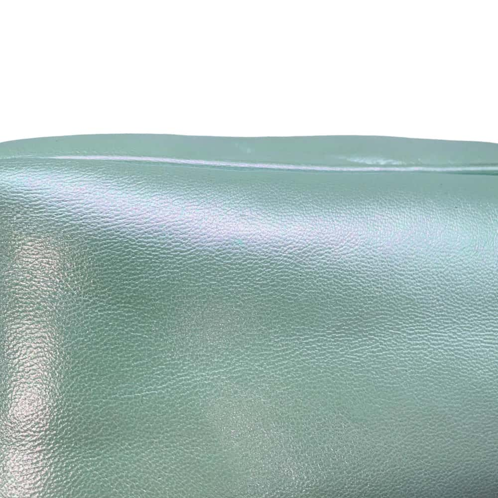 【RESERVED】GUCCI GG Marmont ChainShoulder Bag Green Aurora 443497 Leather