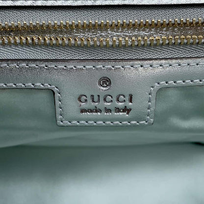 【RESERVED】GUCCI GG Marmont ChainShoulder Bag Green Aurora 443497 Leather