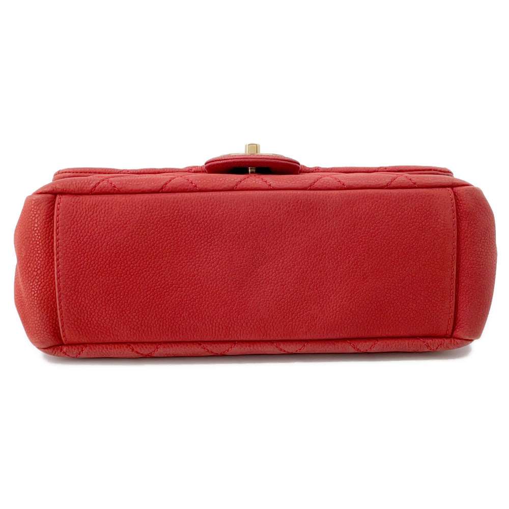 Chanel Matelasse 2wayHandBag Red Caviar Leather
