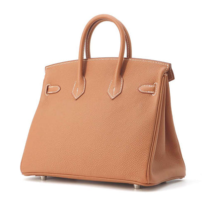 HERMES Birkin Gold Togo Leather Size 25