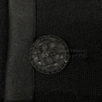 Chanel Black Wool Coat, 40