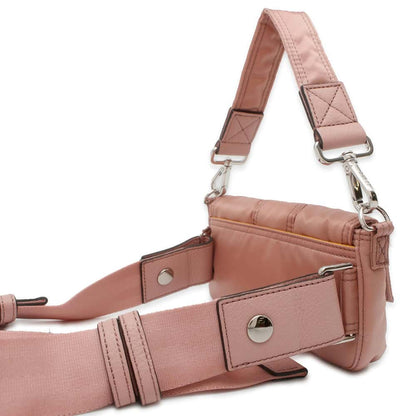 FENDI Porter 25th Anniversary Collaboration Bucket Phone Case 3way Crossbody Bag Pink 7AS138 Nylon Leather Size Mini
