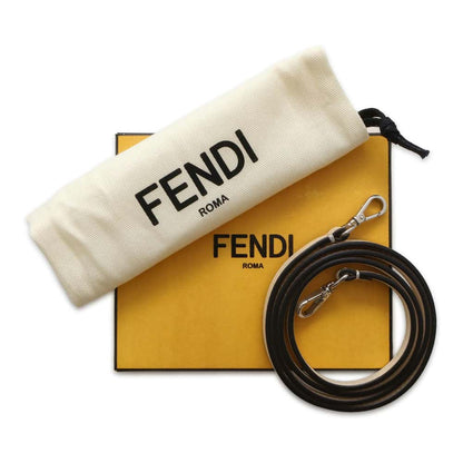 FENDI Flat Bucket Shoulder Wallet BeigeGradation 7M0311 Leather