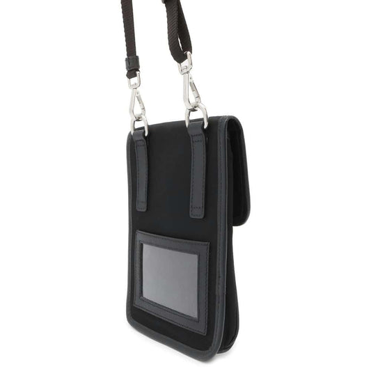 PRADA Phone Shoulder Bag Black 2ZH109 Nylon Leather