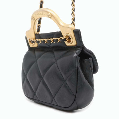 Chanel Matelasse ChainClutch Bag Black AP2271 Lambskin