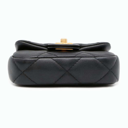 Chanel Matelasse ChainClutch Bag Black AP2271 Lambskin