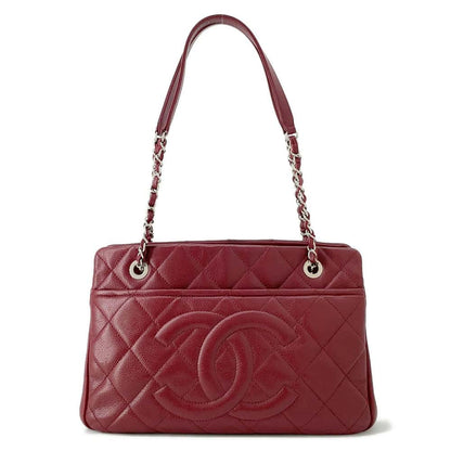 Chanel Matelasse Chain Tote Bordeaux A67294 Caviar Leather