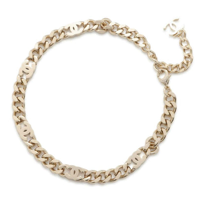 Chanel CC Logo ChainNecklace Gold/Multicolor Plating