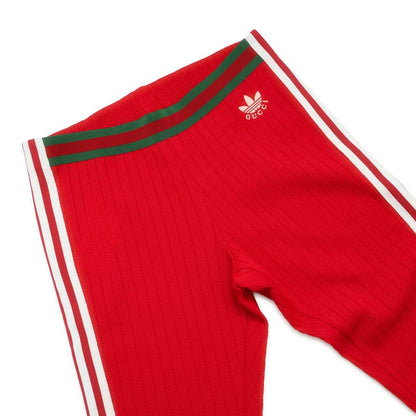 GUCCI GUCCI x adidas tracksuit pants Size L Red 700501 Polyester91% Cotton9%