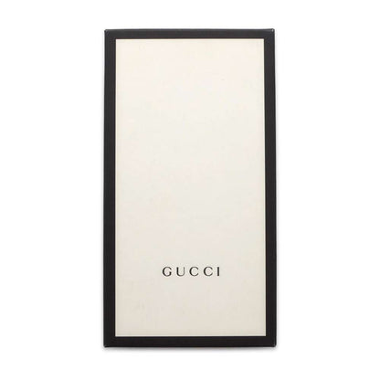 GUCCI Long Wallet Brown 406754 Leather/Canvas