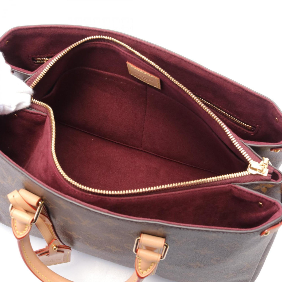 Louis Vuitton Monogram  Coated Canvas Leather Handbag
