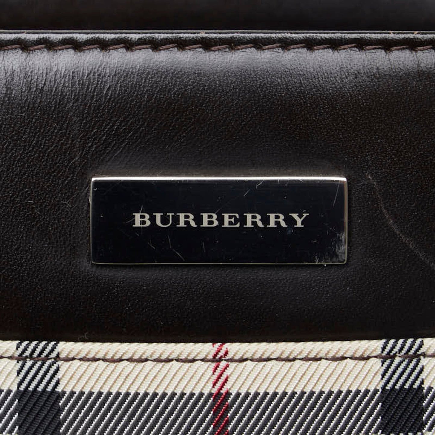 BURBERRY Nova Check Handbag