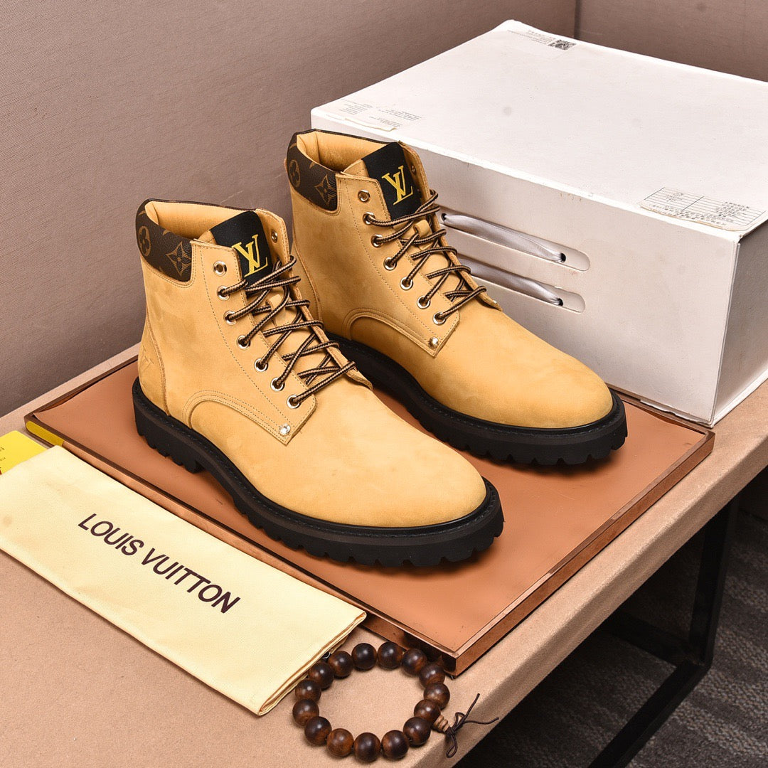 Louis Vuitton ankle shoes boots