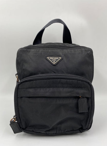 Prada Black Mini Backpack