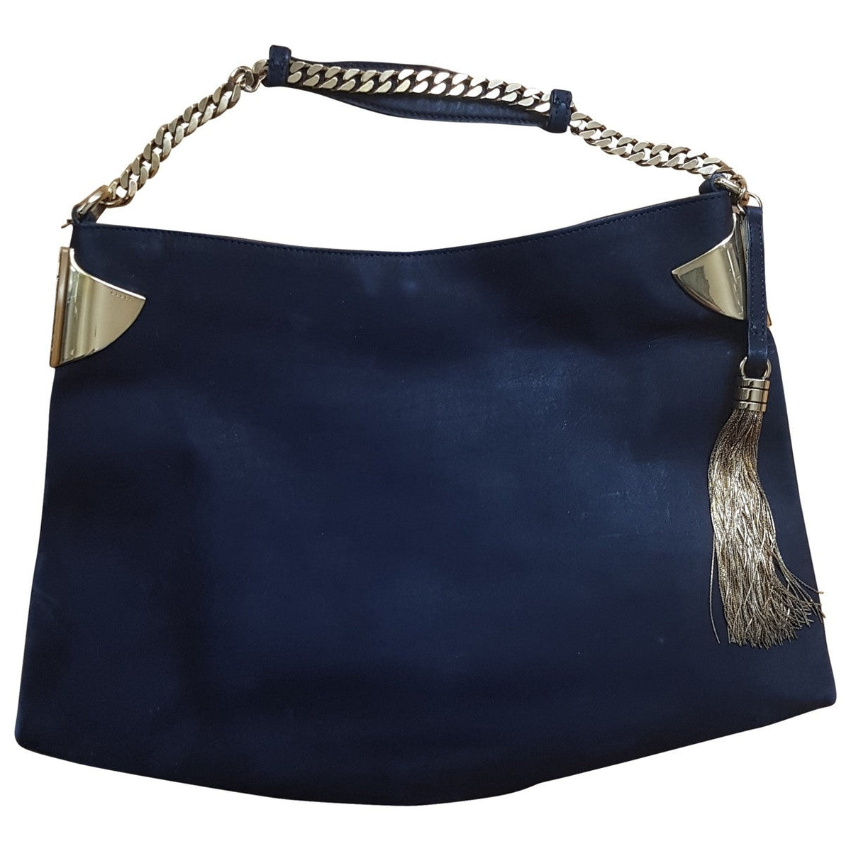 Gucci  Black Suede Handbag
