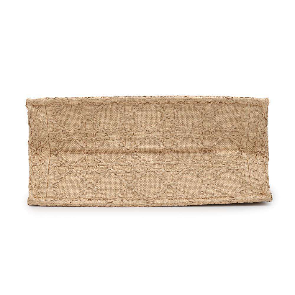Dior Book tote BeigeM1296ZSQD_M925 Raffia Size Medium