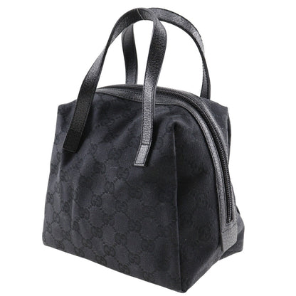 Gucci Gg Canvas Black Canvas Handbag