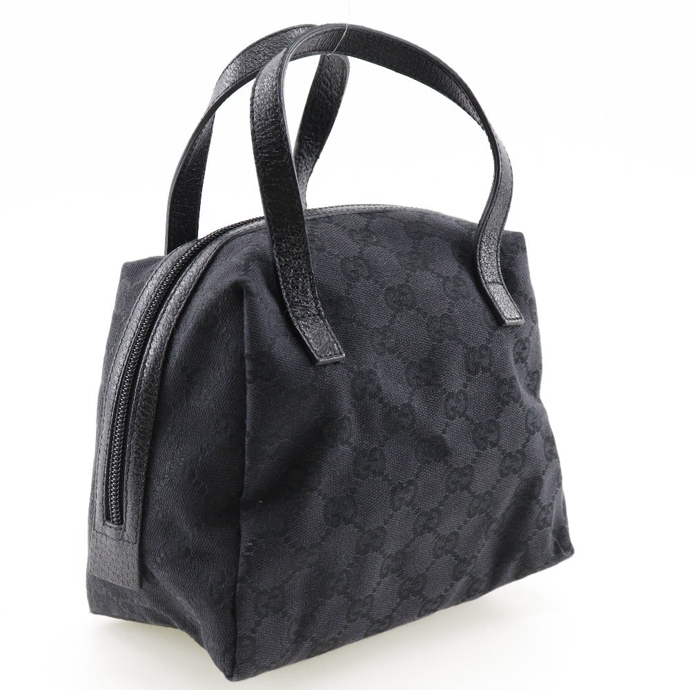 Gucci Gg Canvas Black Canvas Handbag