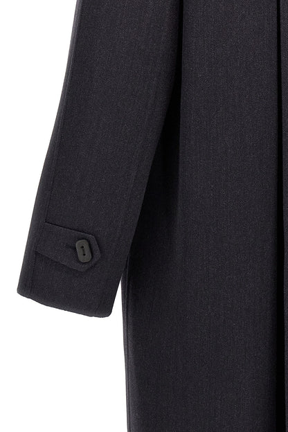Fendi Men Double Wool Coat