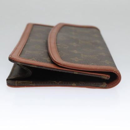 Louis Vuitton Pochette Dame  Canvas Clutch Bag