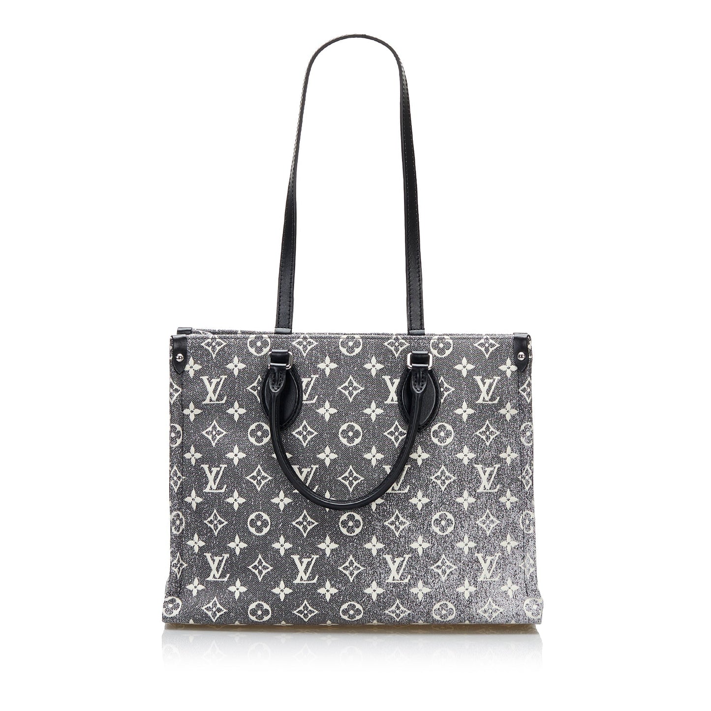 LOUIS VUITTON Monogram Denim Onthego MM Tote Bag