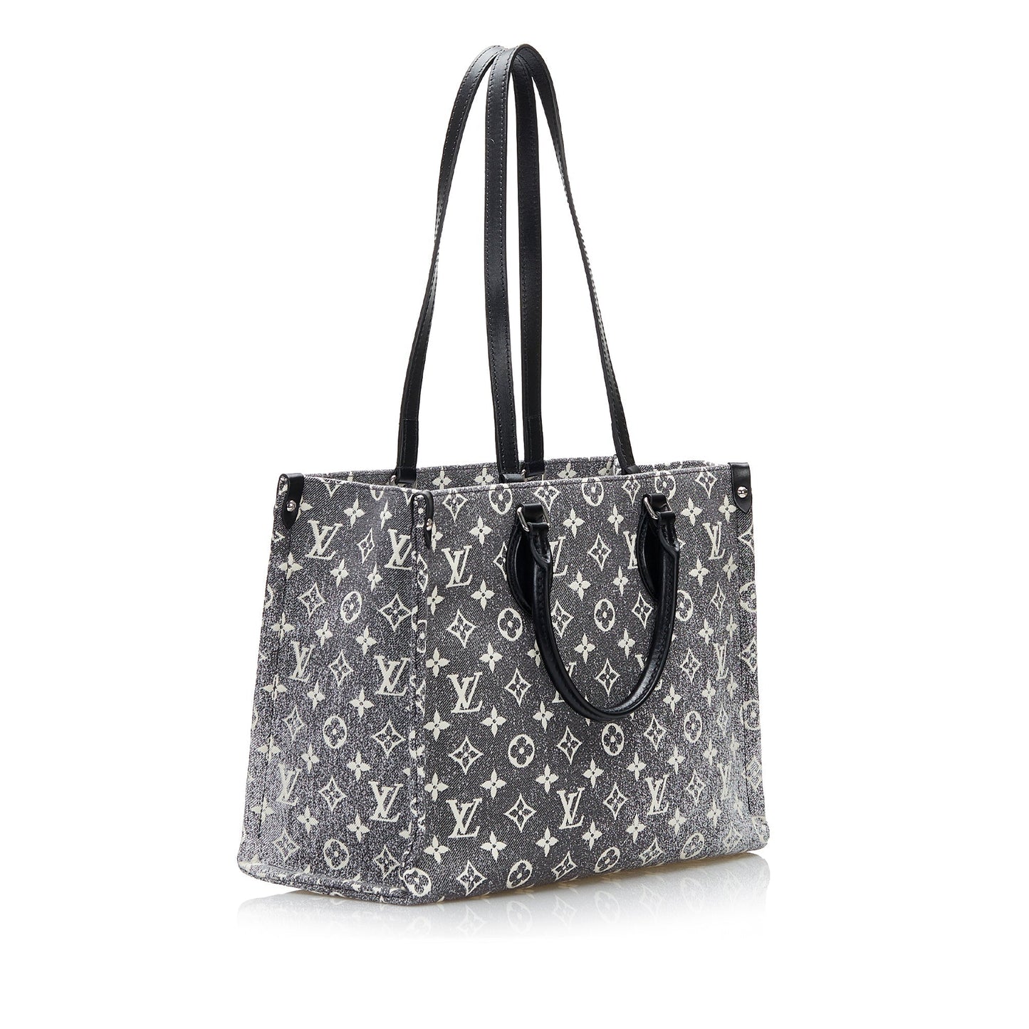 LOUIS VUITTON Monogram Denim Onthego MM Tote Bag