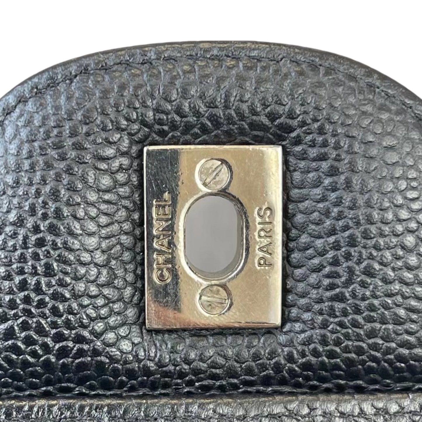 Single Flap Maxi Caviar SHW