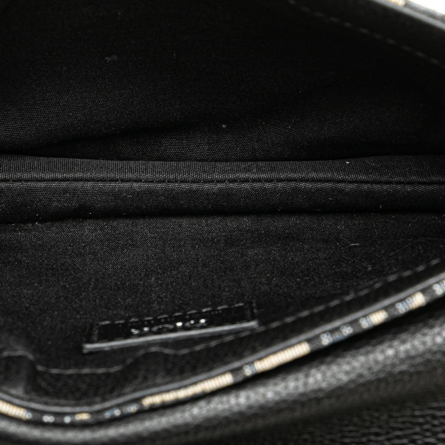 Oblique Canvas Saddle Messenger Pouch