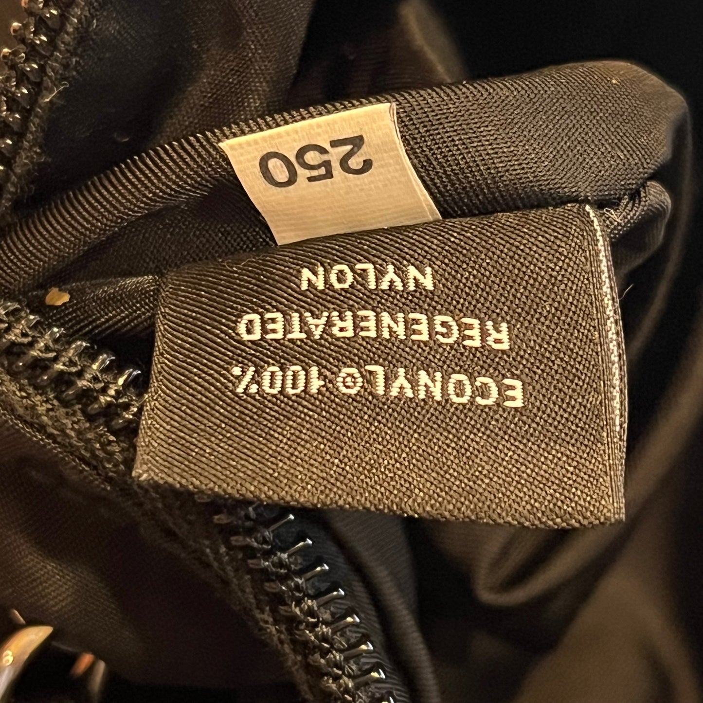 Prada Black Econyl Belt Bags