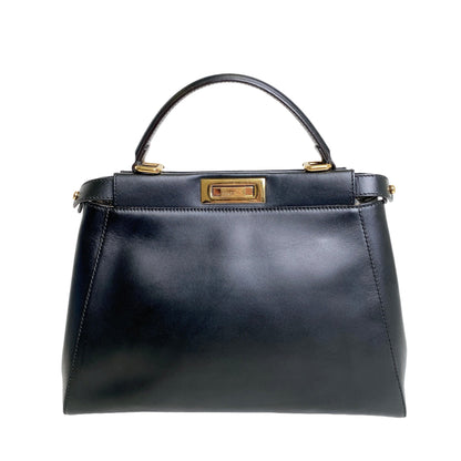 FENDI PEEKABOO MEDIUM IN BLACK