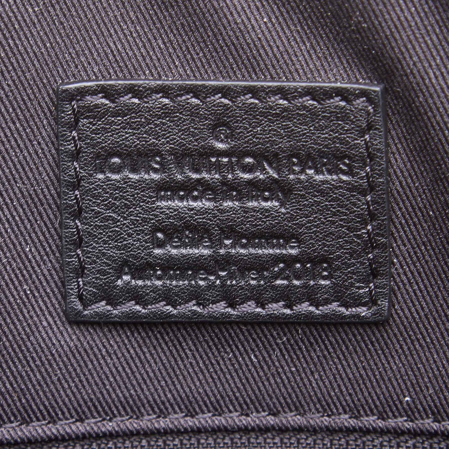 Louis-Vuitton Brown Dark Coated Canvas Fabric Monogram Glaze Backpack