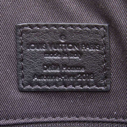 Louis-Vuitton Brown Dark Coated Canvas Fabric Monogram Glaze Backpack