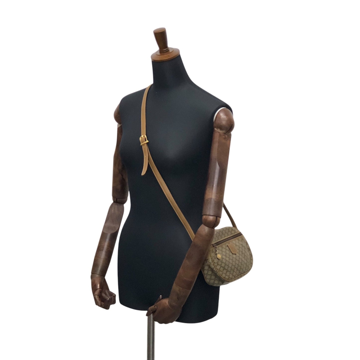 CELINE  Shoulder bag Beige Vintage 72hdhd