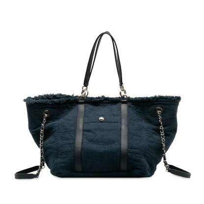 CHANEL Large CC Double Face Deauville Satchel