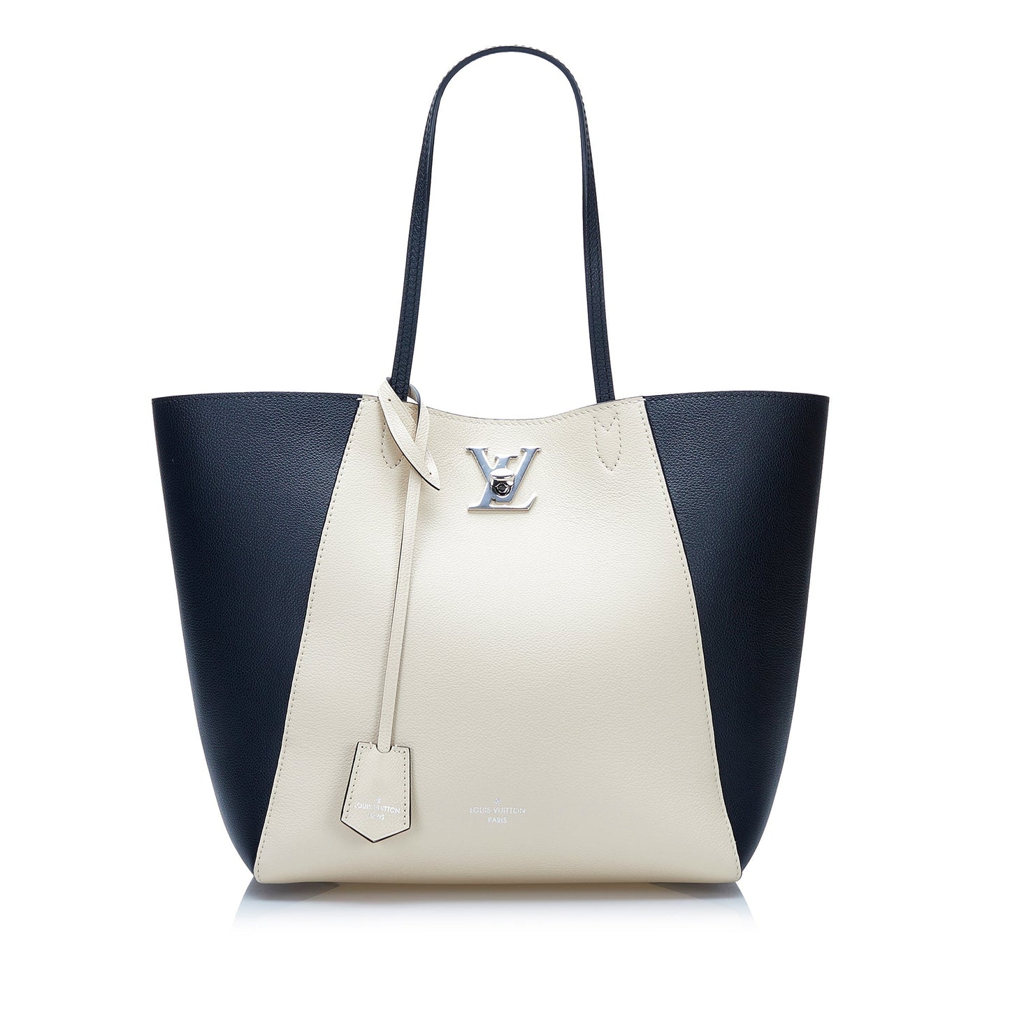 LOUIS VUITTON Lockme Cabas White