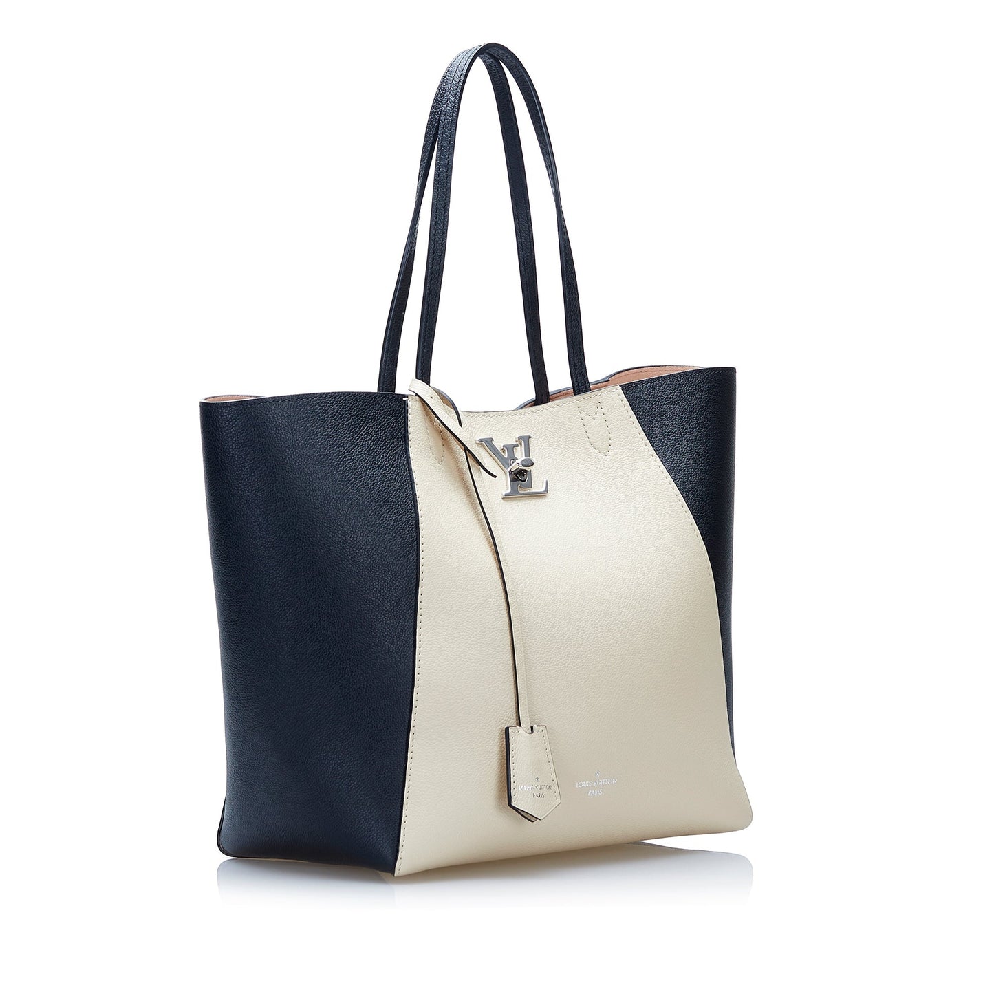 LOUIS VUITTON Lockme Cabas White