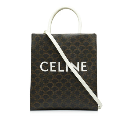 Celine Small Triomphe Vertical Cabas Satchel