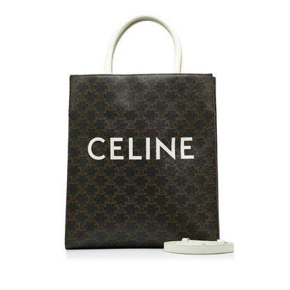 Celine Small Triomphe Vertical Cabas Satchel
